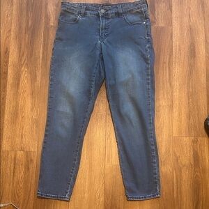 Universal Standard Dark Blue Ankle Jeans